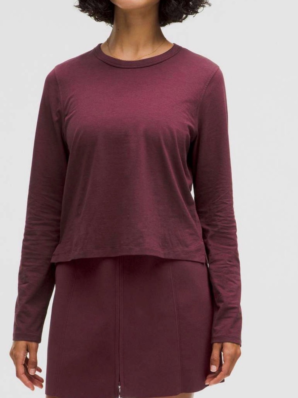 NWT Lululemon Classic-Fit Cotton-Blend
Long Sleeve